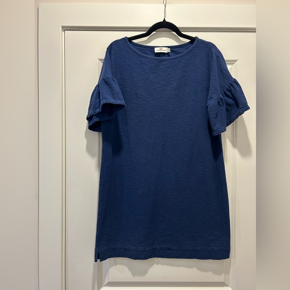 Vineyard Vines Flutter Short Sleeve Dress Sz Small
